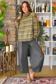 Braemar Stripey Knit Greens
